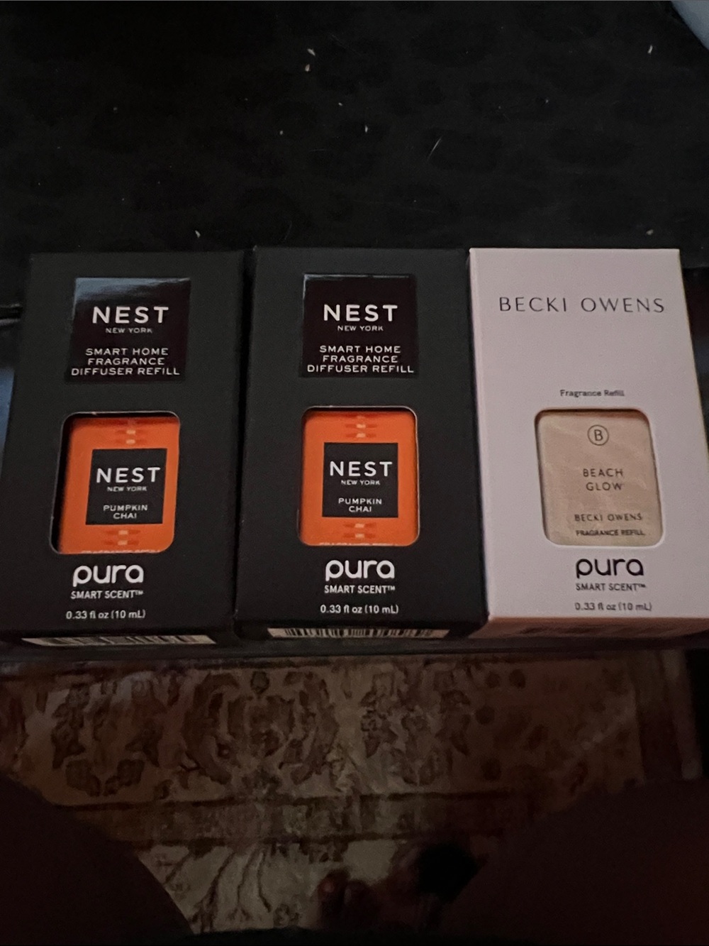 Nest & Becki Owens Pura Fragrance Diffuser Refills - Pumpkin Chai & Beach Glow